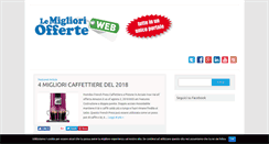 Desktop Screenshot of miglioriofferteweb.com